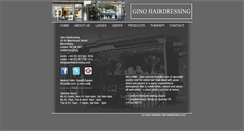 Desktop Screenshot of ginohairdressing.com